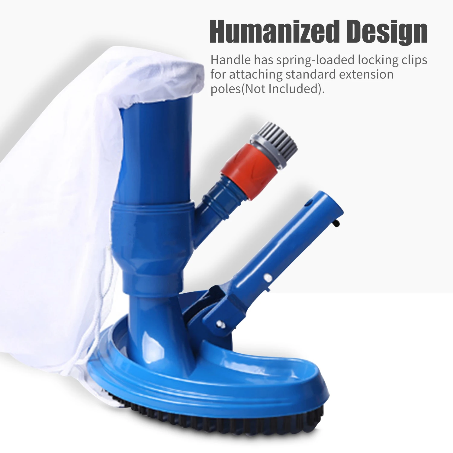 Swimming Pool Vacuum Head with Clip Handle Drawstring Bag Pool Flexible Cleaning Spray Brush Pool Surface Cleaning Tools
Swimming Pool Vacuum Head with Clip Handle Drawstring Bag Pool Flexible Cleaning Spray Brush Pool Surface Cleaning Tools