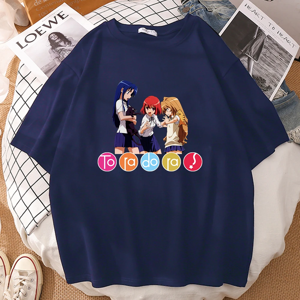 Женская футболка с принтом в стиле аниме Toradora, летняя дышащая футболка большого размера в стиле хип-хоп, 2021
Женская футболка с принтом в стиле аниме Toradora, летняя дышащая футболка большого размера в стиле хип-хоп, 2021