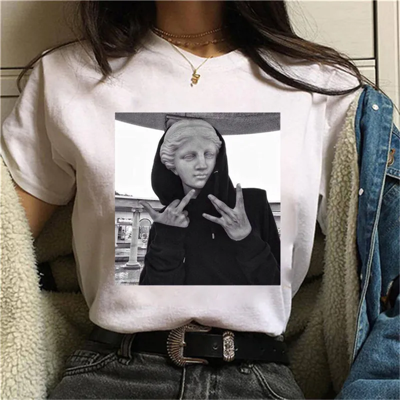 New Michelangelo Sistin T-shirts Women Harajuku Ulzzang Tumblr Kawaii Femme T Shirt Casual Tops Tee Vintage Women Tshirts
New Michelangelo Sistin T-shirts Women Harajuku Ulzzang Tumblr Kawaii Femme T Shirt Casual Tops Tee Vintage Women Tshirts