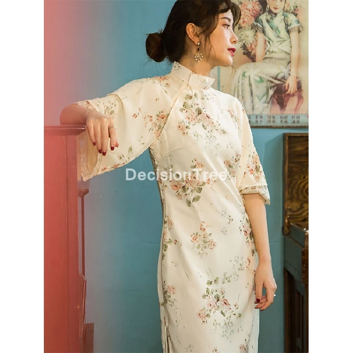 2022 traditional chinese party dresses women oriental elegant classic cheongsam folk style long qipao lady banquet qipao dress
2022 traditional chinese party dresses women oriental elegant classic cheongsam folk style long qipao lady banquet qipao dress