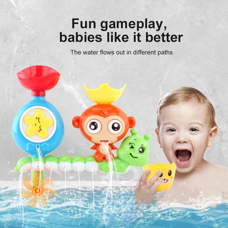 Children Summer Bath Monkey Turn To Shower Bath Stall Toys Cartoon Toy Baby Toddler Gifts Pools Water Fun Beach Sand Bath Toys
Children Summer Bath Monkey Turn To Shower Bath Stall Toys Cartoon Toy Baby Toddler Gifts Pools Water Fun Beach Sand Bath Toys