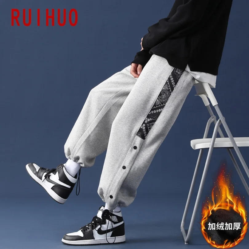 Штаны флисовые мужские RUIHUO, повседневные, в стиле Харадзюку, рабочая одежда, уличные, 5XL, 2021
Штаны флисовые мужские RUIHUO, повседневные, в стиле Харадзюку, рабочая одежда, уличные, 5XL, 2021