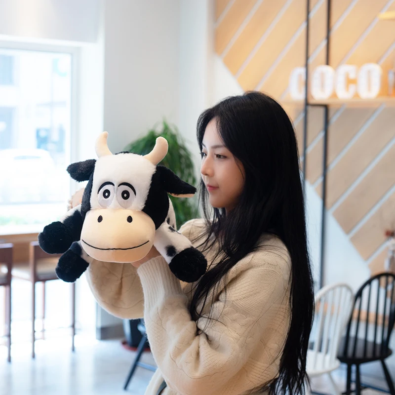30/50cm Kawaii Cow Plush Doll Stuffed Animal Pillow Soft Cartoon Cattle Lying Cushion for Children Baby Birthday Gift
30/50cm Kawaii Cow Plush Doll Stuffed Animal Pillow Soft Cartoon Cattle Lying Cushion for Children Baby Birthday Gift