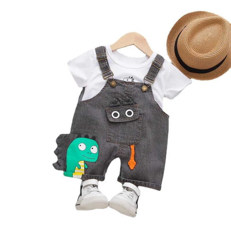 Baby Boys Clothes Set Kids Sports Outfit Casual Tracksuit Pure Cotton Clothing Summer Tracksuit For Baby T-shirts + Overall
Baby Boys Clothes Set Kids Sports Outfit Casual Tracksuit Pure Cotton Clothing Summer Tracksuit For Baby T-shirts + Overall