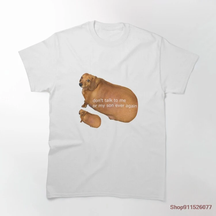 Футболка мужская с надписью Don t talk to me or my Сын когда-либо снова модная тенниска
