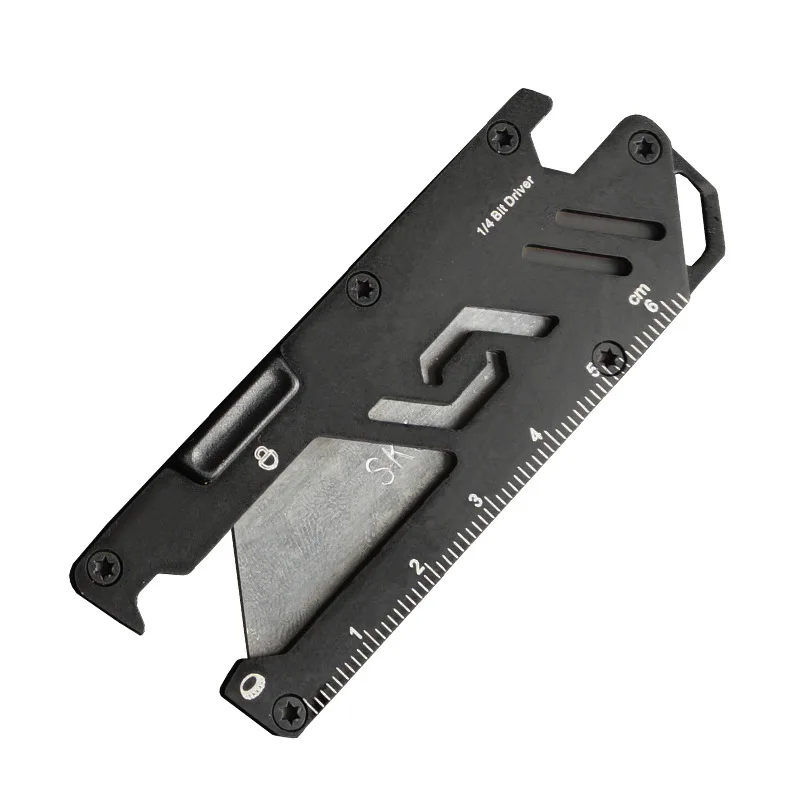 5/Color New Multi Function Portable Courier Knives Student Manual Opener Key chain Utility Wallpaper Parcel Knife Paper Cutter |