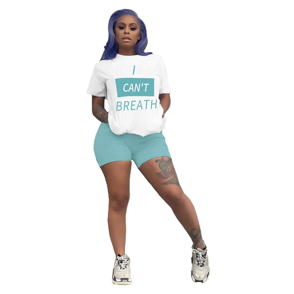 2020 New Women 's Suit Trendy Letters Printed Leisure T-Shirt Shorts Two Piece Sets Ladies 's Clothing S-3XL
2020 New Women 's Suit Trendy Letters Printed Leisure T-Shirt Shorts Two Piece Sets Ladies 's Clothing S-3XL
