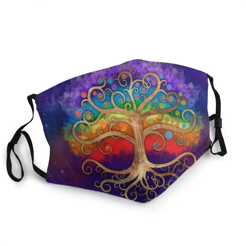Non-Disposable Tree Of Life Golden Swirl And Rainbow Mask Viking Anti Haze Protection Mask Respirator Muffle
Non-Disposable Tree Of Life Golden Swirl And Rainbow Mask Viking Anti Haze Protection Mask Respirator Muffle
