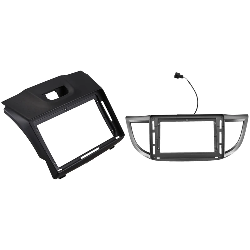2Pcs Car Radio Fascia Stereo DVD Player Dashboard Kit Face Plate - 10.1 Inch For HONDA CRV & 9 Inch For Chevrolet
2Pcs Car Radio Fascia Stereo DVD Player Dashboard Kit Face Plate - 10.1 Inch For HONDA CRV & 9 Inch For Chevrolet