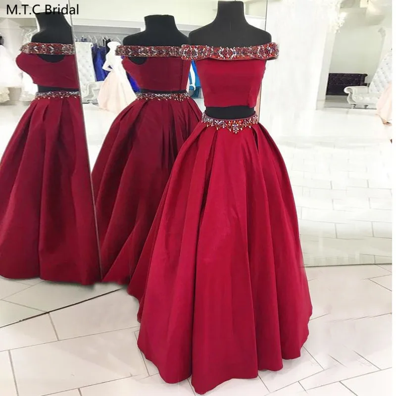 Real Photos 2 Pieces Prom Dresses Exquisite Crystals Satin A Line Plus Size Girls Graduation Party Homecoming Dress Robe Soiree
Real Photos 2 Pieces Prom Dresses Exquisite Crystals Satin A Line Plus Size Girls Graduation Party Homecoming Dress Robe Soiree