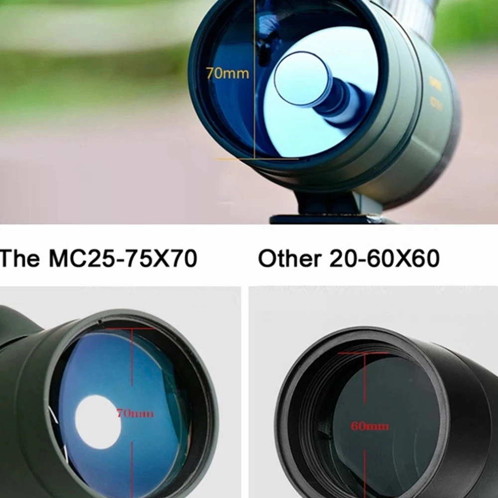 Visionking Spotting Spoting Scope Telescope Hunting Russia Military Waterproof with Tripod for Birdwatching 25-75x70 MAK
Visionking Spotting Spoting Scope Telescope Hunting Russia Military Waterproof with Tripod for Birdwatching 25-75x70 MAK