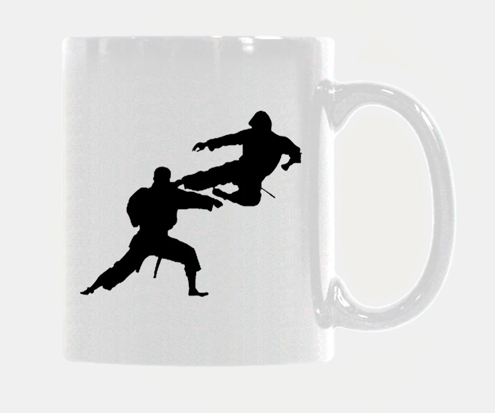 White Ceramic Coffee Mug for Karate Fan-Karateka Mug 11oz
White Ceramic Coffee Mug for Karate Fan-Karateka Mug 11oz