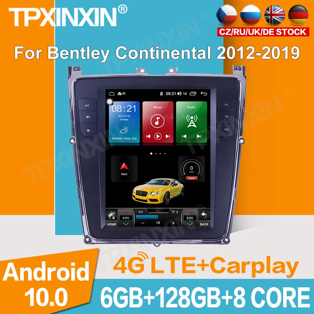 For Bentley Continental 2012-2019 Android Wireless Carplay Stereo Receiver Car GPS Navigation Radio Auto Multimedia Touch screen
For Bentley Continental 2012-2019 Android Wireless Carplay Stereo Receiver Car GPS Navigation Radio Auto Multimedia Touch screen