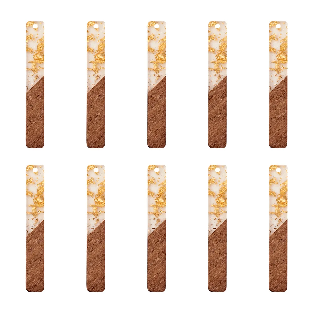 5Pcs Wood Resin Charms Two Tone Geometric Rectangle Teardrop Wooden Earrings Pendants for Jewelry Making DIY Handmade Findings
5Pcs Wood Resin Charms Two Tone Geometric Rectangle Teardrop Wooden Earrings Pendants for Jewelry Making DIY Handmade Findings