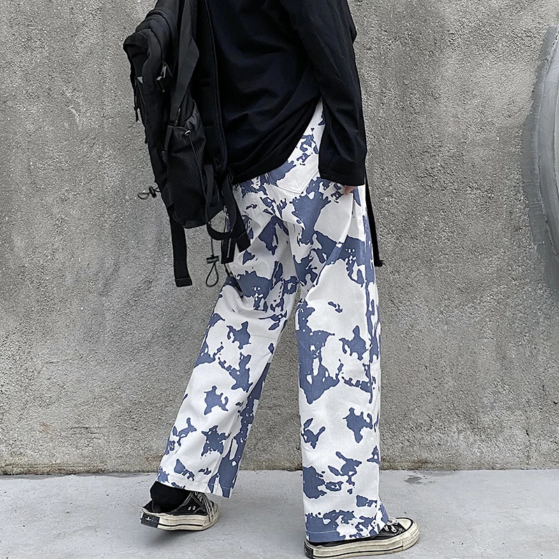 2021 Autumn and Winter New Retro Washed Ink Tie-dye Pants Ins Fashion Harajuku Loose Street Wild Straight Wide Leg Jeans
2021 Autumn and Winter New Retro Washed Ink Tie-dye Pants Ins Fashion Harajuku Loose Street Wild Straight Wide Leg Jeans