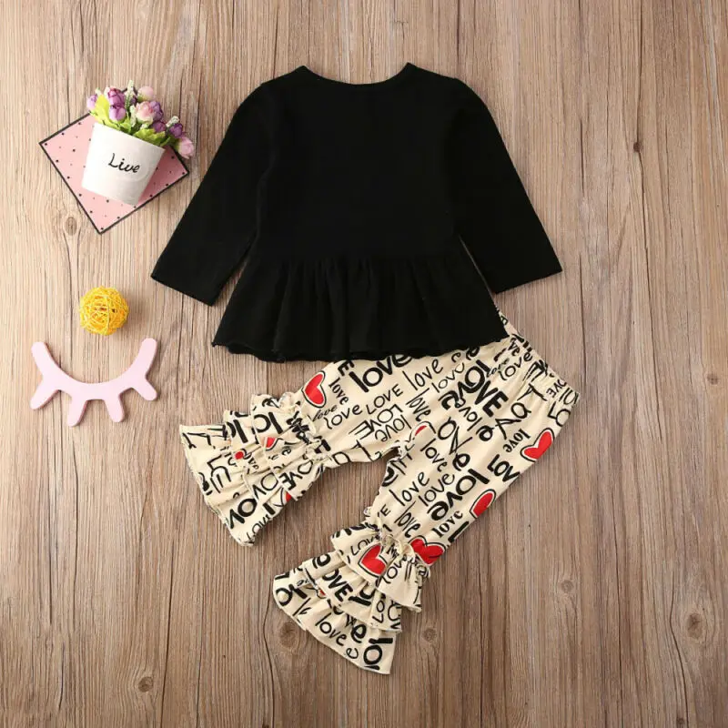 2020 Baby Spring Clothing Valentine's Day Toddler Kids Baby Girl Top Dress Pants Legging Outfit Valentine's Day Clothes
2020 Baby Spring Clothing Valentine's Day Toddler Kids Baby Girl Top Dress Pants Legging Outfit Valentine's Day Clothes