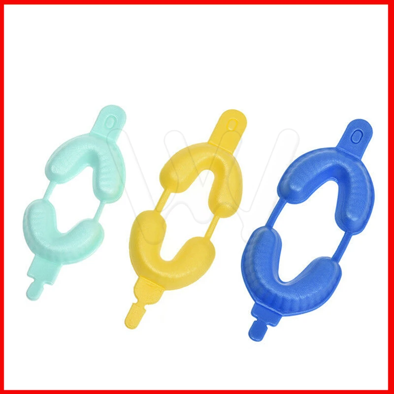 Стоматологический одноразовый отпечаток укуса Фторированная Пена 5 пар 3 размера