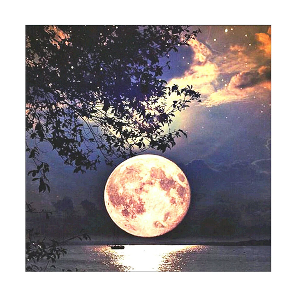 5D Diamond Painting Moon Landscape Round Rhinestone Embroidery Pictures DIY Painting for Home Wall Decor Gift
5D Diamond Painting Moon Landscape Round Rhinestone Embroidery Pictures DIY Painting for Home Wall Decor Gift