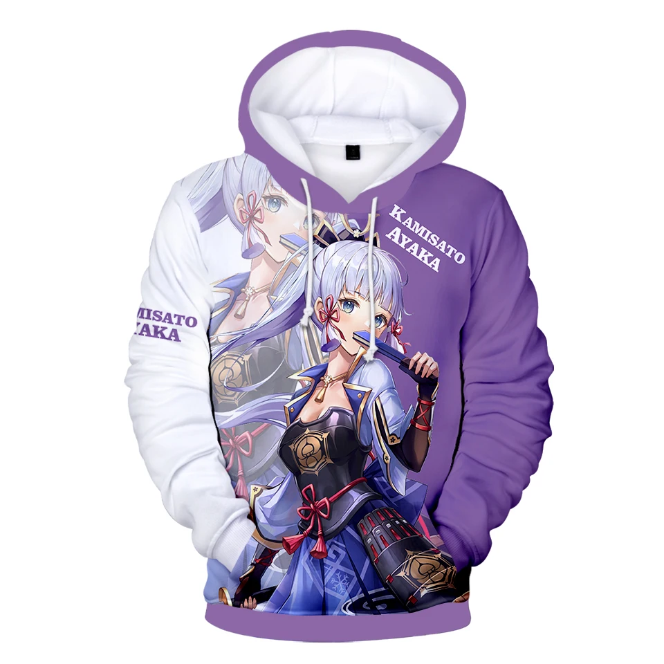 Новинка Kawaii Genshin Impact Kamisato Ayaka толстовки с 3D принтом толстовки мужские/женские Молодежные толстовки Взрослые/женские
Новинка Kawaii Genshin Impact Kamisato Ayaka толстовки с 3D принтом толстовки мужские/женские Молодежные толстовки Взрослые/женские