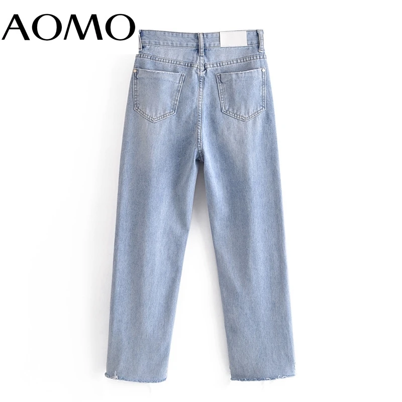 AOMO 2021 Fashion Women Blue Ripped Hollow Jeans Pants Long Trousers Pockets Buttons Female Pants SW15A
AOMO 2021 Fashion Women Blue Ripped Hollow Jeans Pants Long Trousers Pockets Buttons Female Pants SW15A