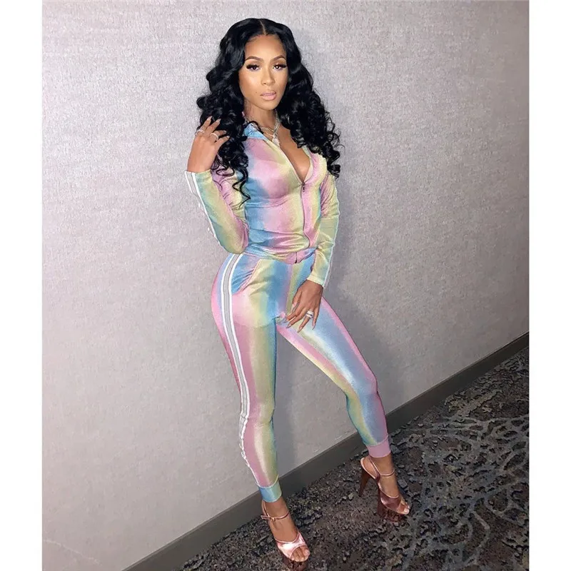 Women Sports Clothing Sets Long Sleeve Coat Top + High Waist Pants Trousers Lady Autumn Casual Printed Tracksuit Outfits
Women Sports Clothing Sets Long Sleeve Coat Top + High Waist Pants Trousers Lady Autumn Casual Printed Tracksuit Outfits