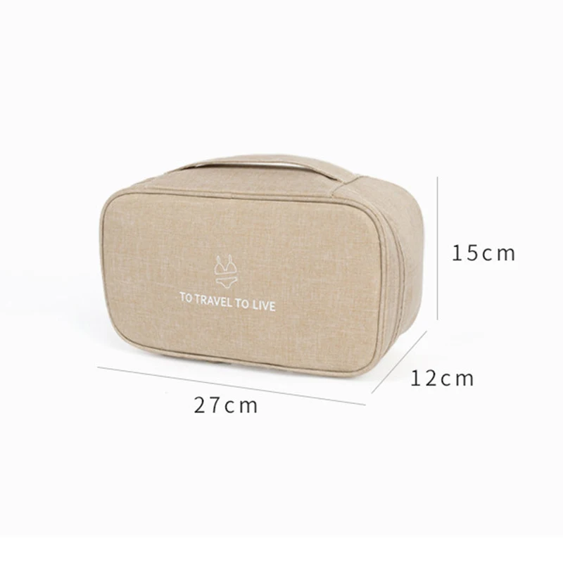 Oxford Underwear Storage Box Portable Zipper Travel Cosmetic Makeup Dustproof Finishing Bag Waterproof Bra Handbag Organizer Bag
Oxford Underwear Storage Box Portable Zipper Travel Cosmetic Makeup Dustproof Finishing Bag Waterproof Bra Handbag Organizer Bag