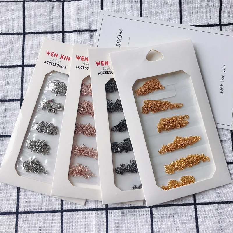 DIY Jewelry Accessories Wholesale Nail Art Jewelry Chain Nail Retro Metal Nail Art Decoration Small Accessories
DIY Jewelry Accessories Wholesale Nail Art Jewelry Chain Nail Retro Metal Nail Art Decoration Small Accessories