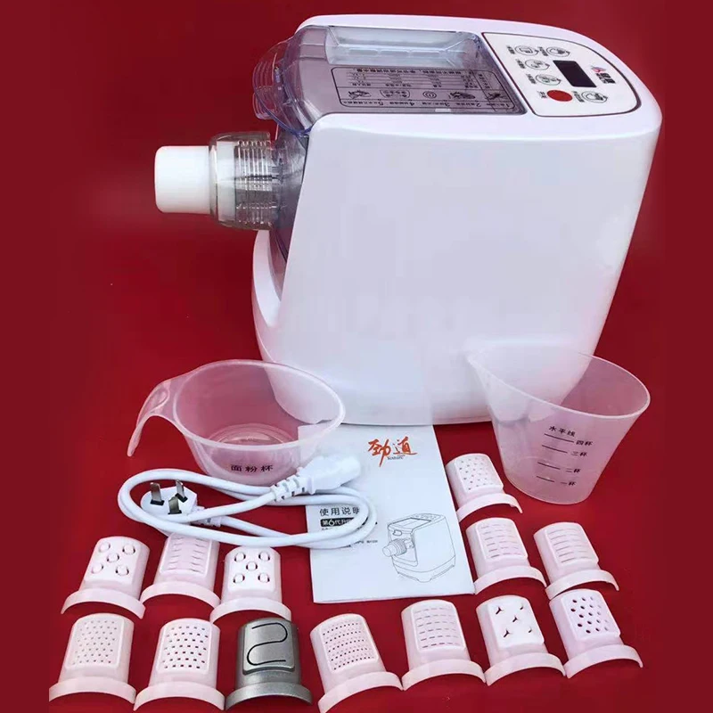 Household Electric Pasta Maker Dumpling Pasta Press Dough Mixer Spaghetti Macaroni Making Vegetable Noodle Machine
Household Electric Pasta Maker Dumpling Pasta Press Dough Mixer Spaghetti Macaroni Making Vegetable Noodle Machine