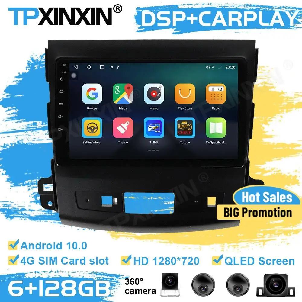 Автомагнитола, стерео приемник Android 10 для Mitsubishi Outlander 2006, 2007, 2008, 2009, 2010, 2011, 2012, GPS-плеер, автомагнитола
Автомагнитола, стерео приемник Android 10 для Mitsubishi Outlander 2006, 2007, 2008, 2009, 2010, 2011, 2012, GPS-плеер, автомагнитола