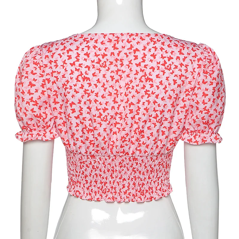 summer Retro boho graphic crop top women fashion Elegant Casual T-shirt office ladies Street wear
summer Retro boho graphic crop top women fashion Elegant Casual T-shirt office ladies Street wear