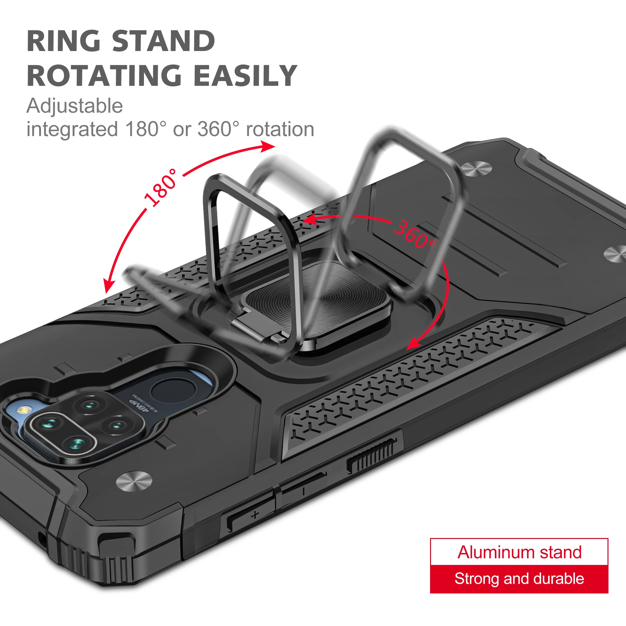 For Xiaomi Mi 11 K40 Poco X3 NFC M3 Redmi Note 10 9 8 Pro Max 9S 9T 5G 8A 9S Prime 9A 9C Armor Phone Case Metal Ring Stand
For Xiaomi Mi 11 K40 Poco X3 NFC M3 Redmi Note 10 9 8 Pro Max 9S 9T 5G 8A 9S Prime 9A 9C Armor Phone Case Metal Ring Stand