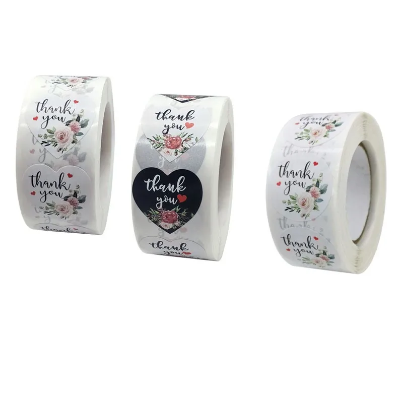 500pcsTHANK YOU Love Heart Shape Business Valentine's Day Packaging Scrapbook DIY Handmade Baking Roll Sealing Sticker
500pcsTHANK YOU Love Heart Shape Business Valentine's Day Packaging Scrapbook DIY Handmade Baking Roll Sealing Sticker
