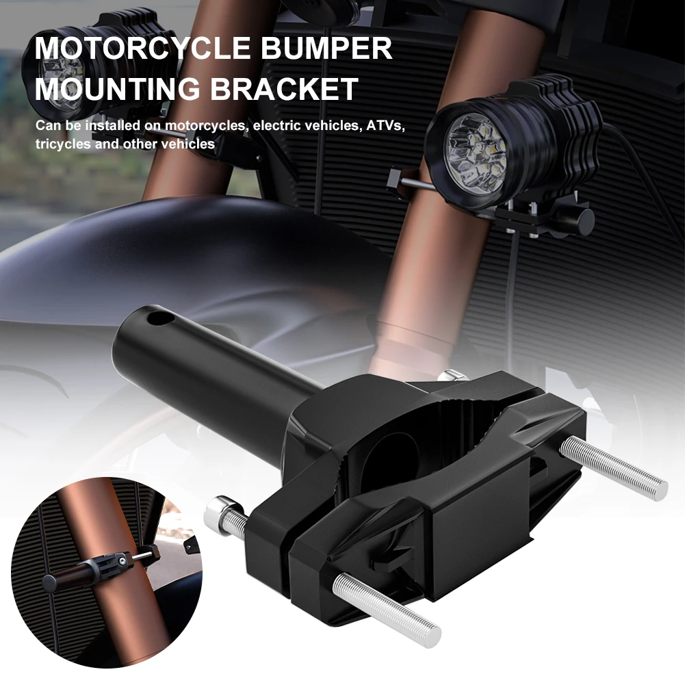 1PC Universal Motorcycle Headlight Mount Bracket Bumper Clamp Adjustable Spotlight Bracket Fixed Lamp Holder Motorbike Parts
1PC Universal Motorcycle Headlight Mount Bracket Bumper Clamp Adjustable Spotlight Bracket Fixed Lamp Holder Motorbike Parts