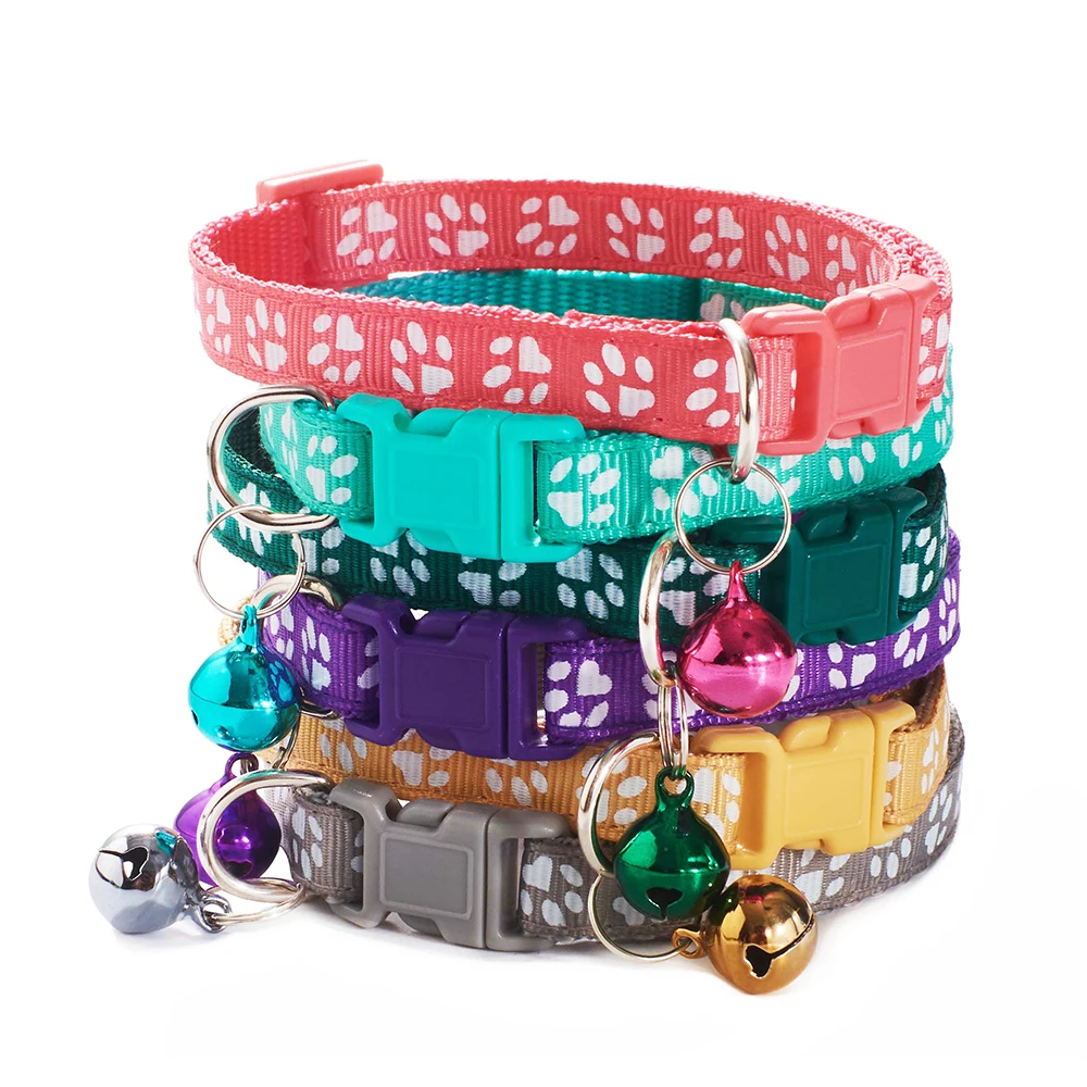 1Pc Wholesale With Bell Collars Delicate Safety Casual Nylon Dog Collar Neck Strap Fashion Adjustable Bell Pet Cat Dog Collar
1Pc Wholesale With Bell Collars Delicate Safety Casual Nylon Dog Collar Neck Strap Fashion Adjustable Bell Pet Cat Dog Collar