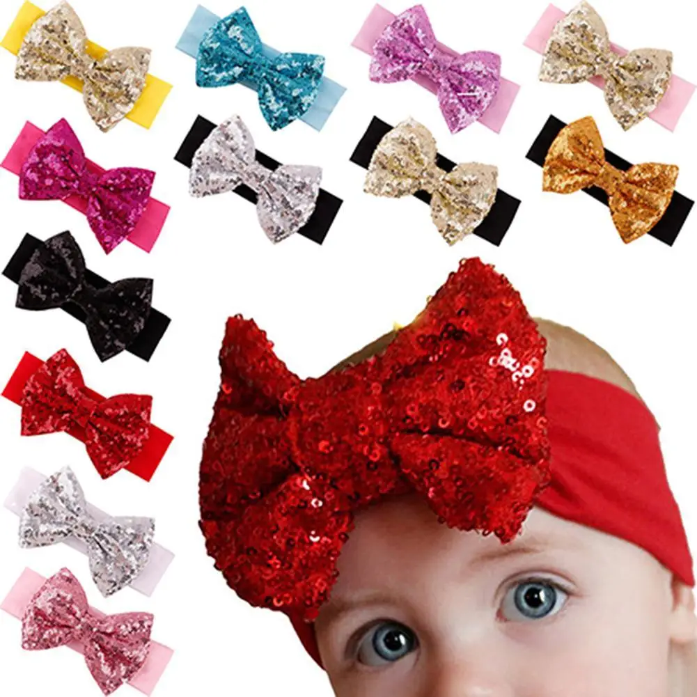 Hot Sales!!!Baby Infant Girl Hair Band Sequined Bow Headband Bowknot Hair Accessory Hairband
Hot Sales!!!Baby Infant Girl Hair Band Sequined Bow Headband Bowknot Hair Accessory Hairband