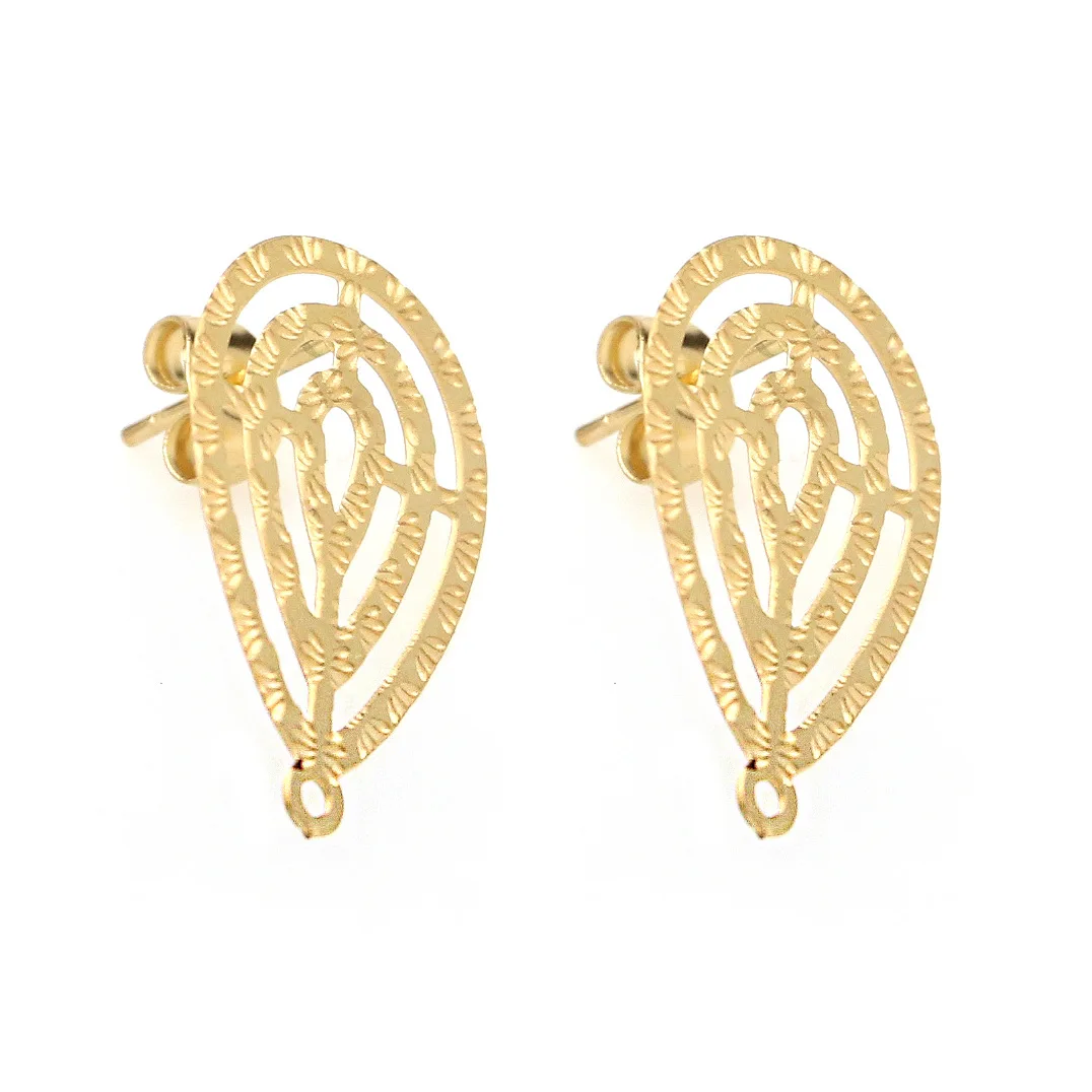 Hobbyworker Wholesale Accessories Jewelry Water Drop Ear Studs For Women DIY Making
Hobbyworker Wholesale Accessories Jewelry Water Drop Ear Studs For Women DIY Making