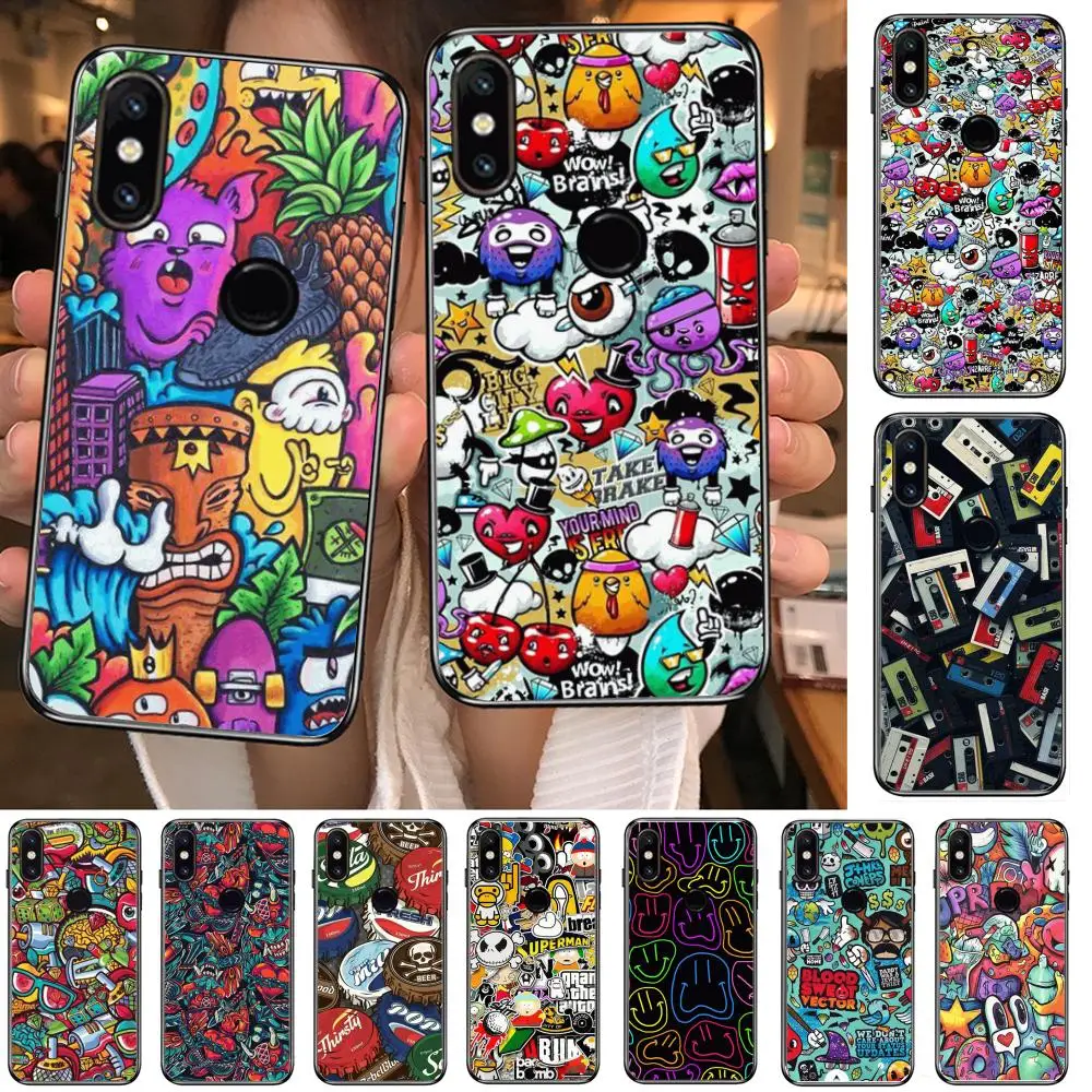 Street art graffiti fashion style Phone Case For xiaomi M2 C3 X3 F2 Lite NFC 6 5 x Poco k30 Pro Anime Black Cover Silicone Back
Street art graffiti fashion style Phone Case For xiaomi M2 C3 X3 F2 Lite NFC 6 5 x Poco k30 Pro Anime Black Cover Silicone Back