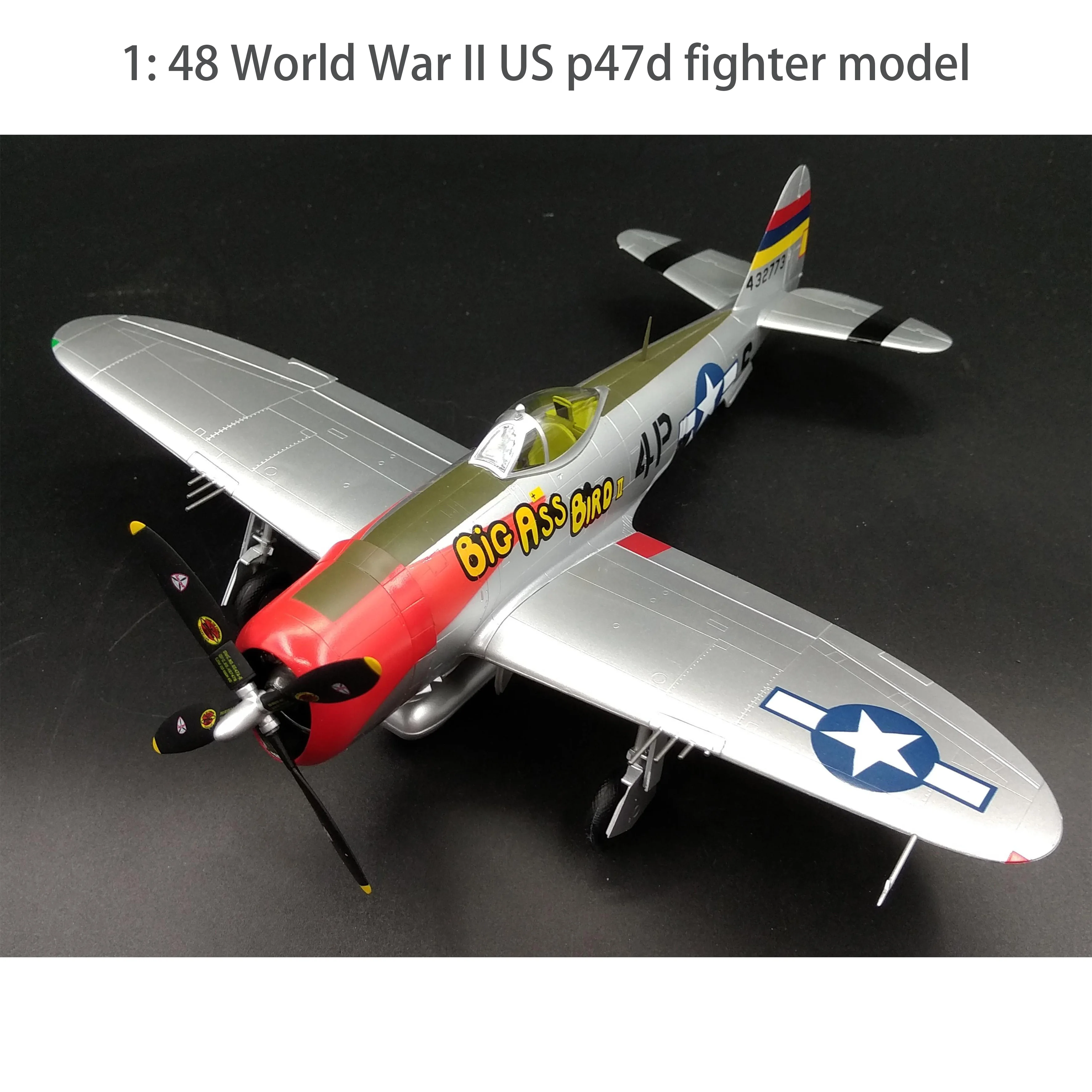 1: 48 World War II US p47d fighter model 39306 Finished product collection model 
1: 48 World War II US p47d fighter model 39306 Finished product collection model