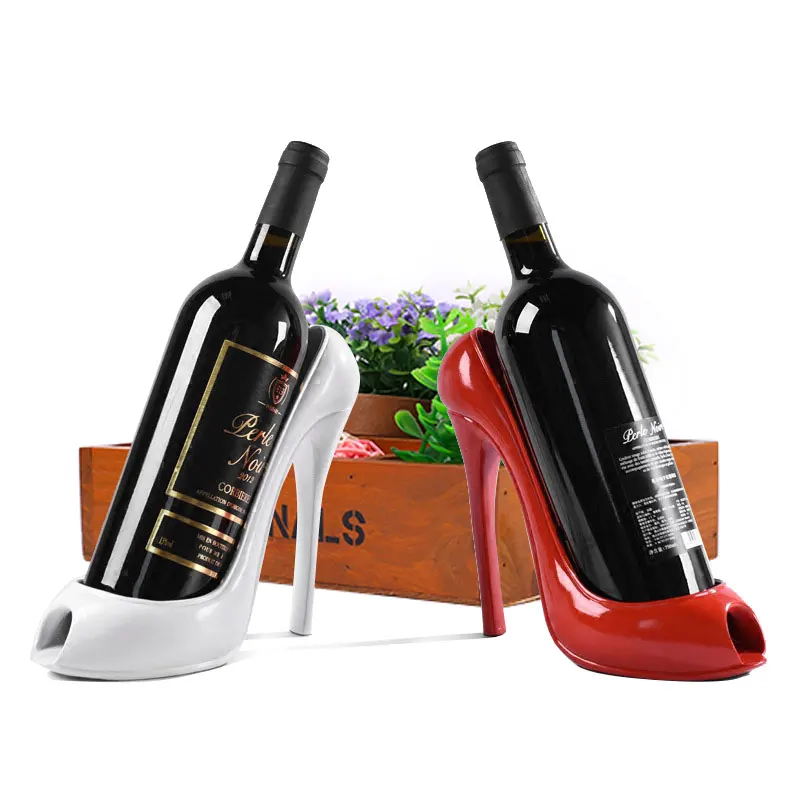 High Heel Shoe Wine Bottle Holder Stylish Rack Gift Basket Accessories for Home Red Shoe Wine Rack Creative Bottle Holder
High Heel Shoe Wine Bottle Holder Stylish Rack Gift Basket Accessories for Home Red Shoe Wine Rack Creative Bottle Holder
