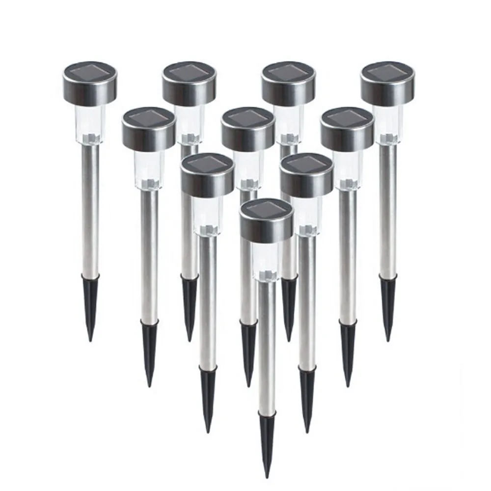 Garden Outdoor Stainless Steel LED Solar Landscape Lights Yard Lamp Solar Lamp Outdoor Garden Lawn Solar Lamps
Garden Outdoor Stainless Steel LED Solar Landscape Lights Yard Lamp Solar Lamp Outdoor Garden Lawn Solar Lamps