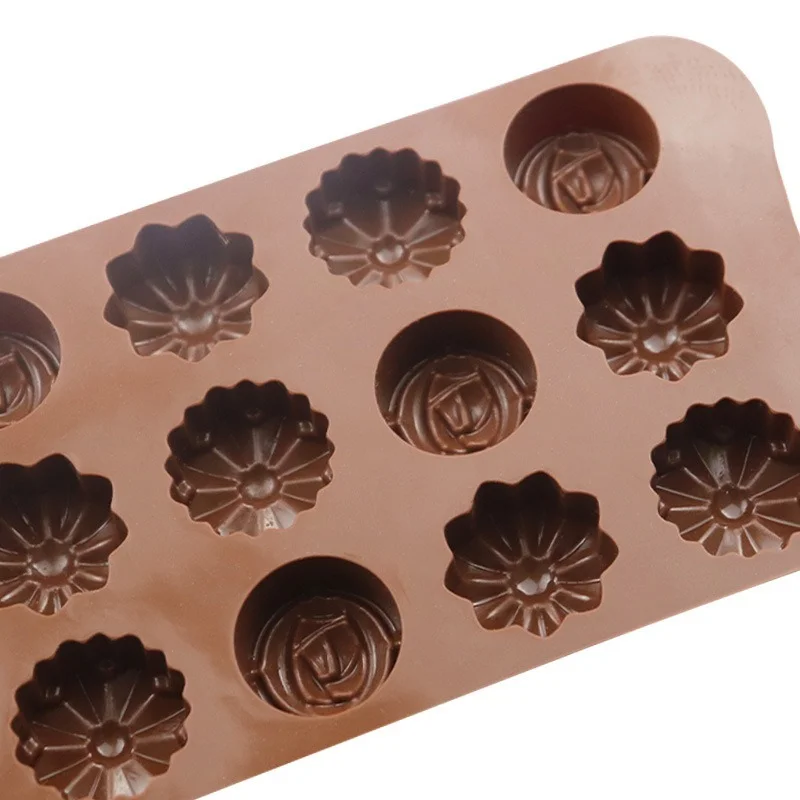 DIY Silicone Mold Three-dimensional Flower Silicone Chocolate Ice Tray Candy Biscuits Handmade Baking Creative Ice Tray Model
DIY Silicone Mold Three-dimensional Flower Silicone Chocolate Ice Tray Candy Biscuits Handmade Baking Creative Ice Tray Model