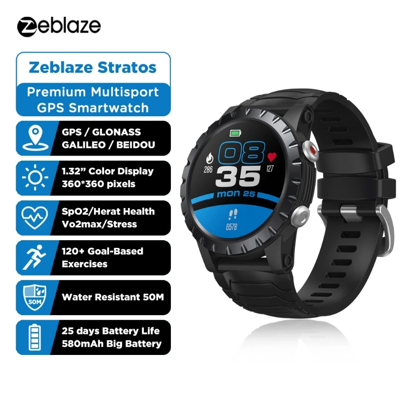 634A GPS Smartwatch Waterproof Fitness Tracker Heart Rate Sleep Monitor Step Counter
634A GPS Smartwatch Waterproof Fitness Tracker Heart Rate Sleep Monitor Step Counter