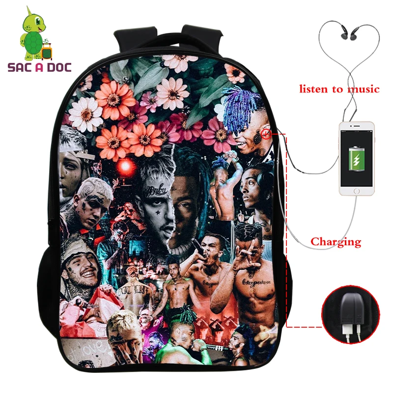 Juice Wrld Print Backpack 16 Inch Boys Girls Bagpack Kpop Kawaii College Student Laptop Backpack Bag Usb Charging School Bags
Juice Wrld Print Backpack 16 Inch Boys Girls Bagpack Kpop Kawaii College Student Laptop Backpack Bag Usb Charging School Bags