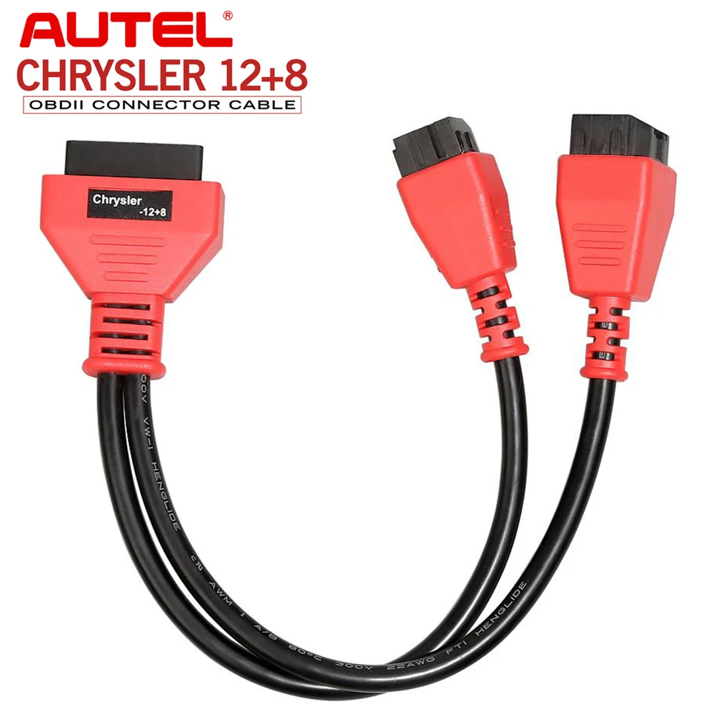 Autel 12+8 Connector New For Chrysler FCA programming Cable Works for MS906BT MS908 MS908P MS908S Pro for Car Diagnostic Cables
Autel 12+8 Connector New For Chrysler FCA programming Cable Works for MS906BT MS908 MS908P MS908S Pro for Car Diagnostic Cables