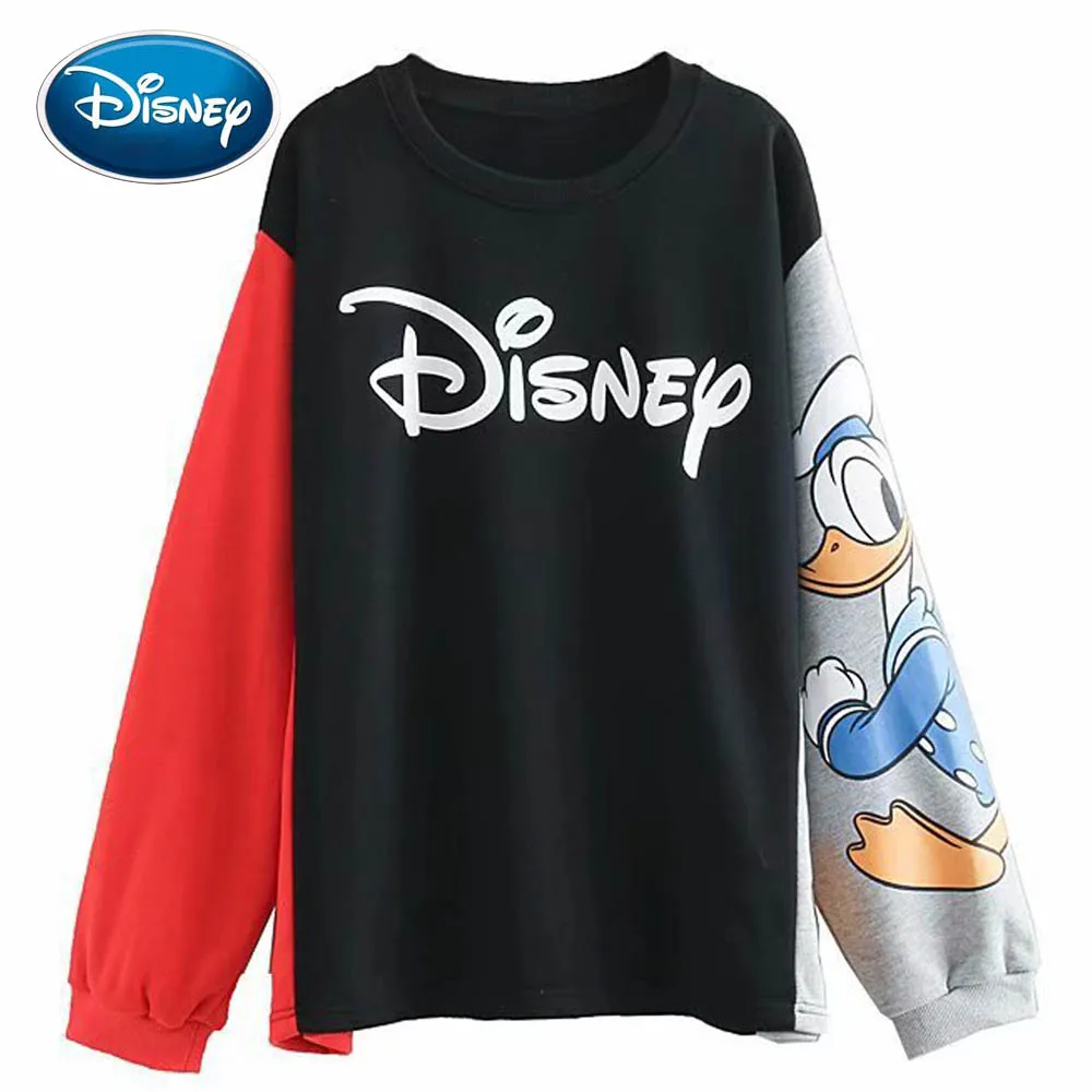 Disney Letter Donald Duck Cartoon Print Women Sweatshirt Contrast Color O-Neck Pullover Long Sleeve Harajuku Streetwear Tops
Disney Letter Donald Duck Cartoon Print Women Sweatshirt Contrast Color O-Neck Pullover Long Sleeve Harajuku Streetwear Tops
