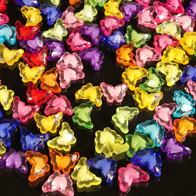 50Pcs 16mm Acrylic Colorful Transparent Butterfly Shape Beads in Beads For Children's Manual DIY Necklace Bracelet Accessories
50Pcs 16mm Acrylic Colorful Transparent Butterfly Shape Beads in Beads For Children's Manual DIY Necklace Bracelet Accessories