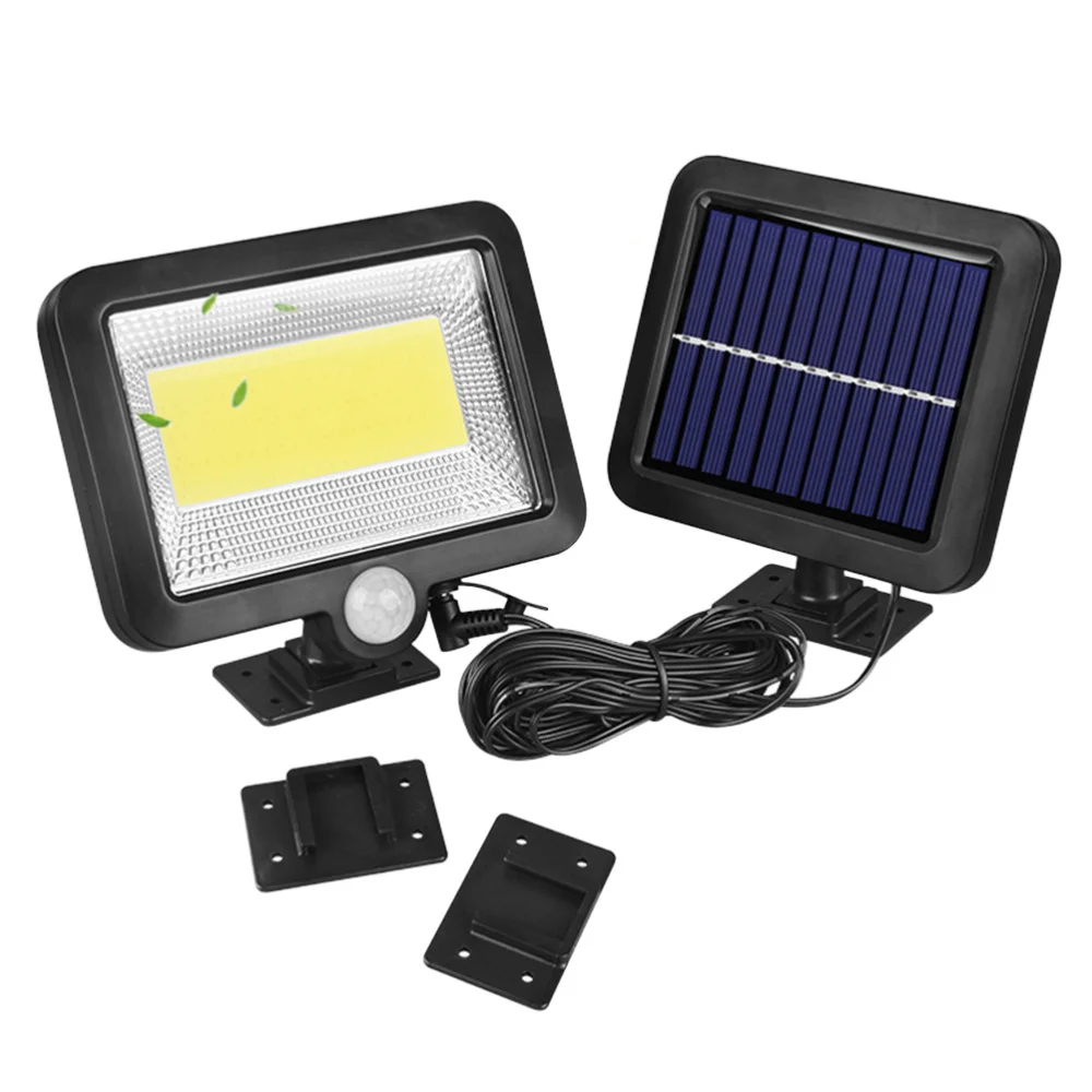 Solar Sensor Wall Lamp Super Bright 100 COB Outdoor IP65 Waterproof Sensing Lamp Body Sensing Wall Lamp with 5m Extending
Solar Sensor Wall Lamp Super Bright 100 COB Outdoor IP65 Waterproof Sensing Lamp Body Sensing Wall Lamp with 5m Extending