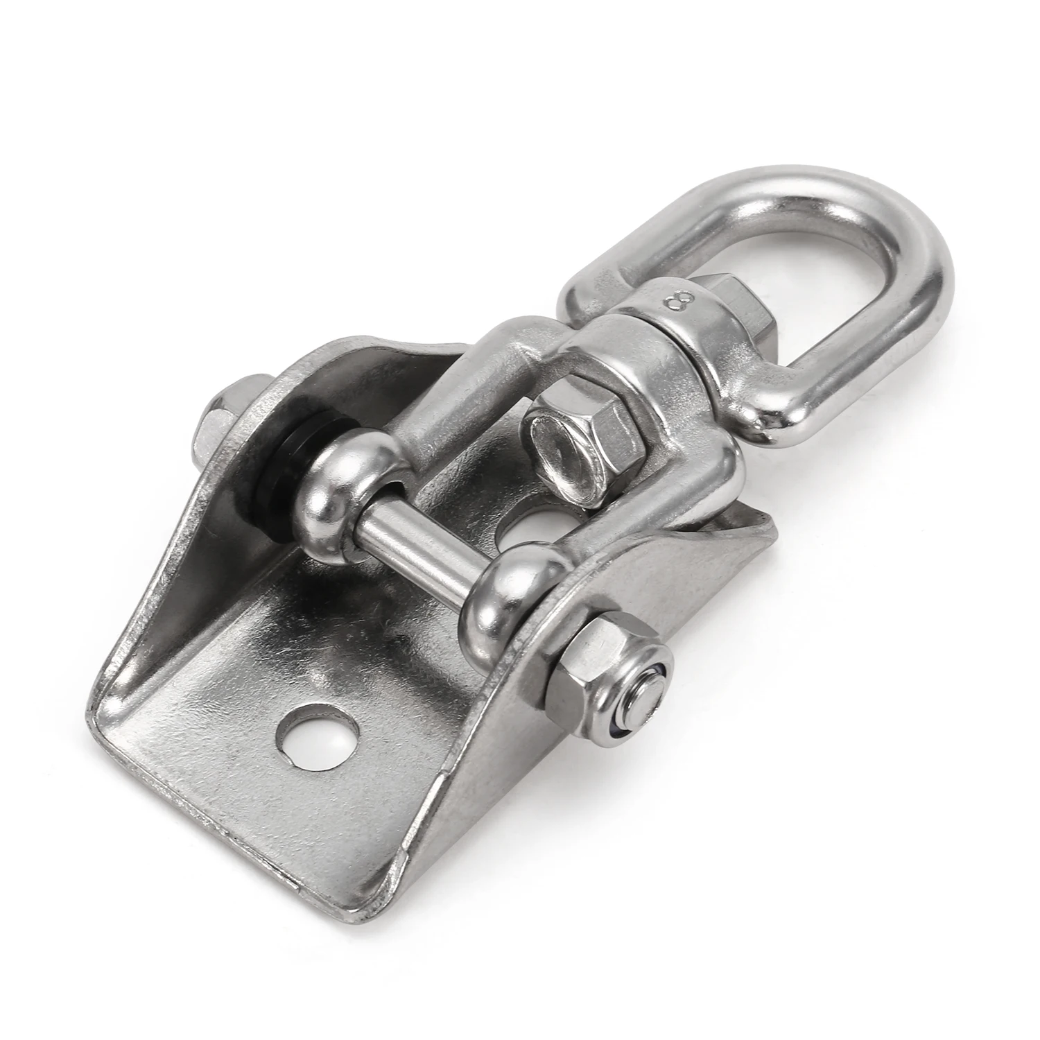 Stainless Steel Hooks 360 Swivel Swing Hanger Double Protection Design 2 Pairs
Stainless Steel Hooks 360 Swivel Swing Hanger Double Protection Design 2 Pairs