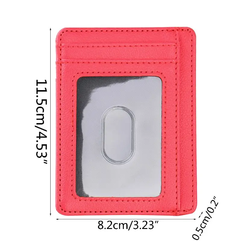 Slim RFID Blocking Leather Wallet Credit ID Card Holder Purse Money Case for Men Women
Slim RFID Blocking Leather Wallet Credit ID Card Holder Purse Money Case for Men Women