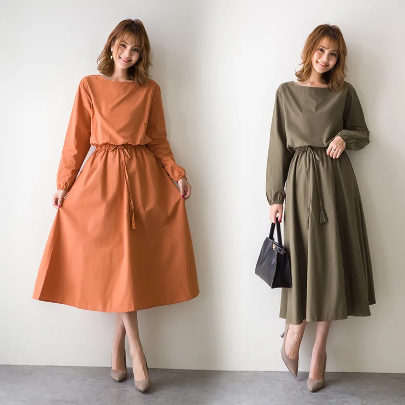 Autumn Korean Loose Cut Out Dress Women Vintage Maxi Draw Back Tunics Plus Size Casual Shirt Dresses Fashion Female Clothing
Autumn Korean Loose Cut Out Dress Women Vintage Maxi Draw Back Tunics Plus Size Casual Shirt Dresses Fashion Female Clothing